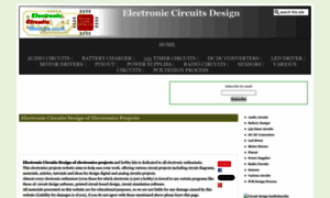 Electroniccircuitsdesign.com thumbnail