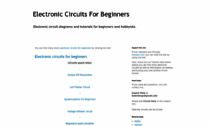 Electroniccircuitsforbeginners.blogspot.in thumbnail