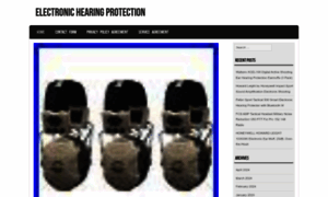 Electronichearingprotection.org thumbnail