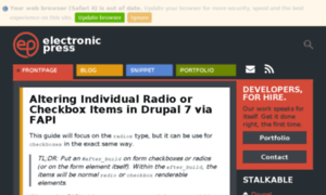 Electronicpress.ca thumbnail