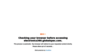 Electronics360.globalspec.com thumbnail
