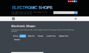 Electronicshops.net thumbnail