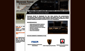 Electronicsound-nc.com thumbnail