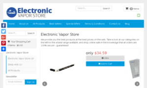 Electronicvaporstore.net thumbnail