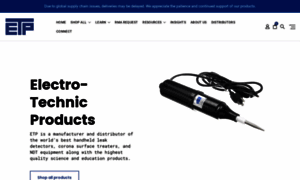 Electrotechnicproducts.com thumbnail