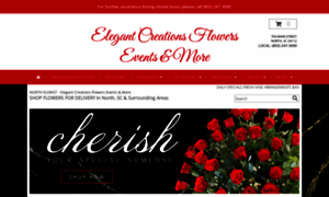 Elegantcreationsflowers.com thumbnail