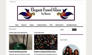 Elegantfusedglassbykaren.com thumbnail