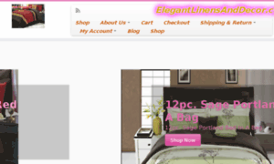 Elegantlinensanddecor.com thumbnail