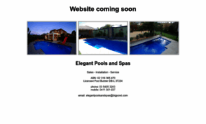 Elegantpoolsandspas.com.au thumbnail