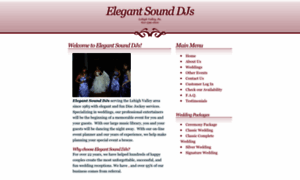 Elegantsounddjs.com thumbnail