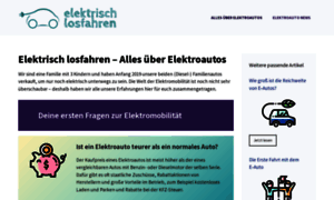 Elektrisch-losfahren.de thumbnail