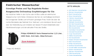 Elektrischerwasserkocher.com thumbnail