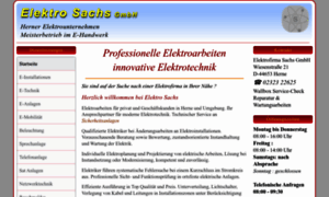 Elektro-sachs-gmbh.de thumbnail