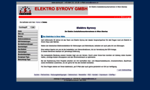 Elektro-syrovy.at thumbnail