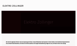 Elektro-zollinger.ch thumbnail