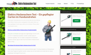 Elektroheckenscheretest.com thumbnail