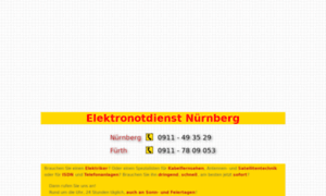 Elektronotdienst-nuernberg.de thumbnail