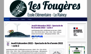 Elem-lesfougeres.leraincy.org thumbnail