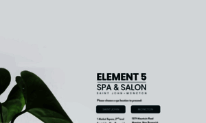 Element5spa.ca thumbnail