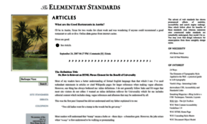 Elementary-group-standards.com thumbnail