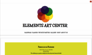 Elementsartcenter.com thumbnail