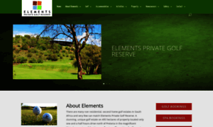 Elementsgolfreserve.co.za thumbnail