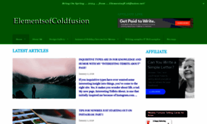 Elementsofcoldfusion.net thumbnail