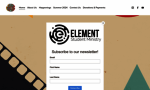 Elementstudentministry.com thumbnail