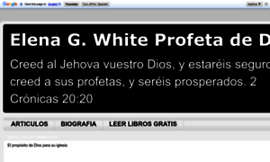 Elenagwhiteprofetadedios.blogspot.com thumbnail