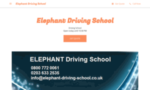 Elephant-driving-school.business.site thumbnail