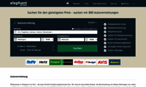 Elephantcarhire.de thumbnail