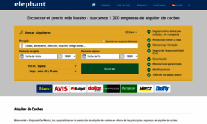 Elephantcarrental.es thumbnail