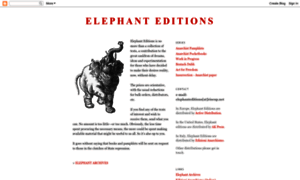 Elephanteditions.net thumbnail