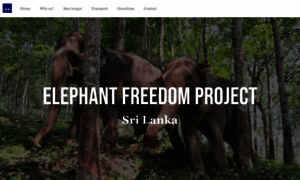 Elephantfreedomproject.com thumbnail