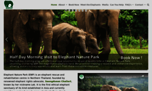 Elephantnaturepark.org thumbnail