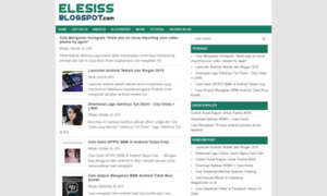 Elesiss.blogspot.com thumbnail