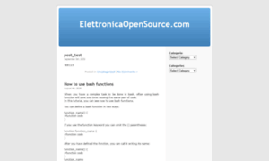 Elettronicaopensource.com thumbnail