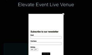 Elevate-event.com thumbnail