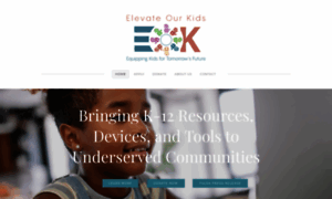 Elevateourkids.org thumbnail