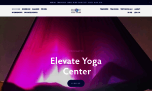 Elevateyogacenter.com thumbnail