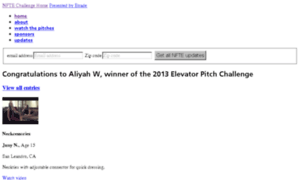 Elevatorpitch2012.com thumbnail