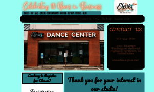 Elevedancecenter.com thumbnail