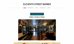 Eleventhstreetbarber.com thumbnail