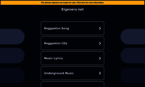 Elgenero.net thumbnail