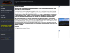 Elginaccommodation.co.uk thumbnail