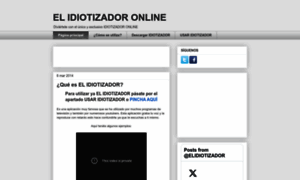 Elidiotizador.blogspot.com.es thumbnail