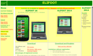 Elifoot.com thumbnail