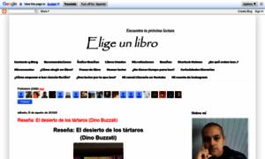Eligeunlibro.blogspot.com.es thumbnail