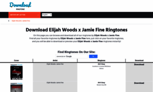 Elijahwoodsxjamiefine.download-ringtone.com thumbnail