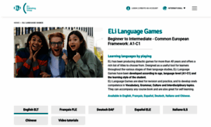 Elilanguagegames.com thumbnail